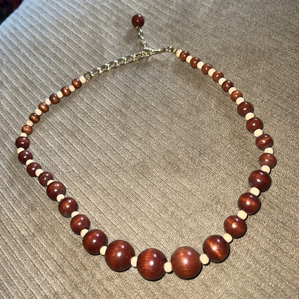 Wooden Choker necklace